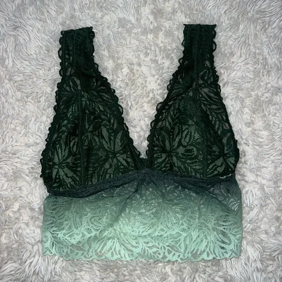 Aerie green lace bralette - Picture 2 of 4
